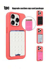 3/4 علب هاتف سيليكون بوسادات شفط، أكواب شفط صغيرة، قبضة هاتف لاصقة، حامل هاتف لاصق، التصاق خالي من الفجوات، مناسب للحمام والمطبخ والغرفة والمعيشة والمائدة والنادي وللسيارة والسفر والمدرسة والمخيم الصيفي والعطلات والإمدادات الصيفية الصغيرة - متعدد الألوان - مشاهدة 12