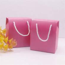 10pcs Black/Purple/White/Kraft Paper/Purple Window Hanging Rope Hand-Held Box