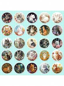 50/100pcs Candy Pattern Stickers, Waterproof Vinyl Sweet Dessert Ice Cream Cupcake Stickers For Laptop, Water Bottle, Skateboard, Teacher Rewards, Suitable For Students Of All Genders - Multicolor - View 12