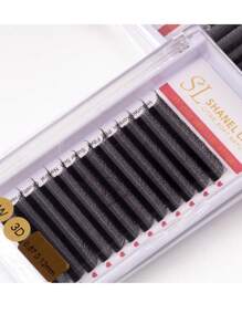 12 Rows 0.07 C/D/L Curl SHANEL YY 3DW 4DW Clover Lashes 8-15mm Automatic Flowering Premade Duoble Tips YY Handmade YY Cilios Type Natural Volume Eyelashes Extension