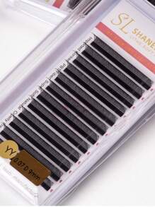 12 Rows 0.07 C/D/L Curl SHANEL YY 3DW 4DW Clover Lashes 8-15mm Automatic Flowering Premade Duoble Tips YY Handmade YY Cilios Type Natural Volume Eyelashes Extension