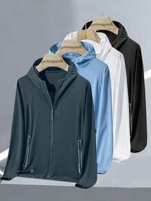 Women's Lightweight Breathable UV Protection Sun Shirt For Summer Outdoor Sports Spring - Dark Grey - View 5