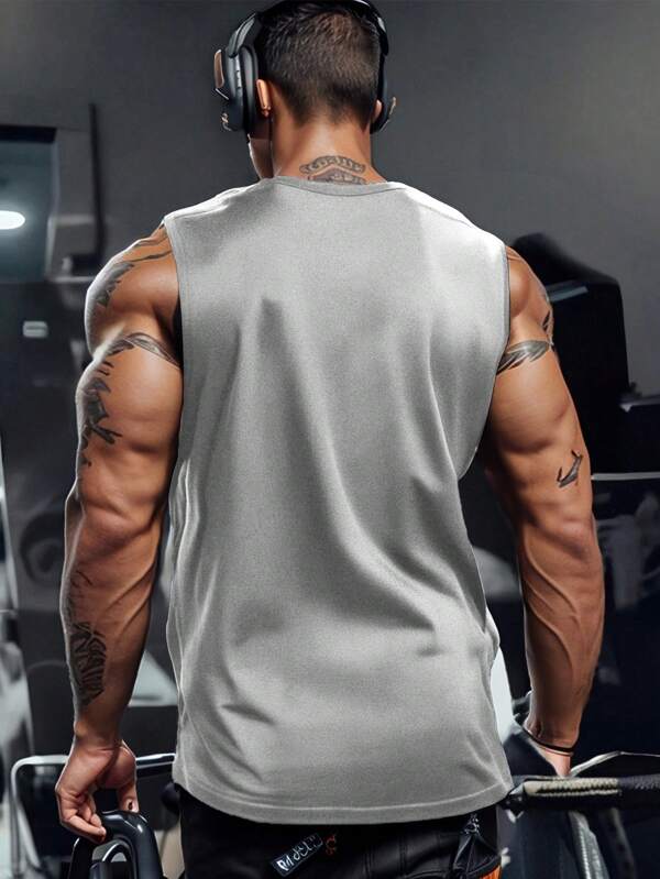 ملابس علوية بدون أكمام رجالي، للتمرين، نادي اللياقة، الركض، اللياقة البدنية، ملابس علوية رمادية فاتحة بدون أكمام، تيشيرت رجالي بدون أكمام، ملابس علوية رجالي، ملابس علوية تدريب القوة، كاجوال، ملابس علوية رياضية صيفية فضفاضة، أساسي، ملابس علوية رياضي، مناسب للتمارين، الأنشطة الخارجية، العطلة، الشاطئ، الماراثون، ملعب كرة السلة، الاستخدام اليومي، تصميم رياضي، عضلات