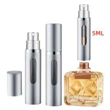 1pc Perfume Travel Refillable Bottle,Bottom-Filling Fragrances Perfumes Atomizer, Mini Cologne Dispenser, Portable Sprayer Pocket Size Perfume Contianer For Cruise Car Trip Purse Gift