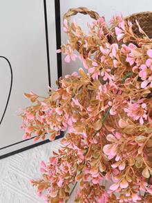 1PC/2PCS Artificial Suspension Plant Pink Series Plants Suitable For Wall Home Living Room Indoor And Outdoor Decoration