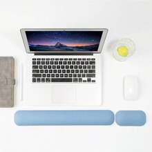 Support de poignet Tapis de repose-poignet de souris en PU mignon avec gel, repose-poignet ergonomique doux, soulage la douleur à la main avec une base antidérapante. Convient pour le bureau, l'ordinateur domestique, l'ordinateur portable, la souris et le clavier