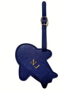 [Customized]Personalized Custom Stylish And Minimalist Fish Shape Tags, Lightweight Luggage And Travel Bag Identification Tags, Airplane Boarding Tags Suitable For Travel - Multicolor - View 7