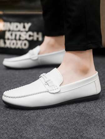 2025 Spring New Men's Loafers, Classic Fashion Moccasin Shoes, Comfortable Formal Slip-On Driving Shoes, Versatile Soft Bottom Shoes (Shoes Run Small, Suggest Ordering One Size Up)