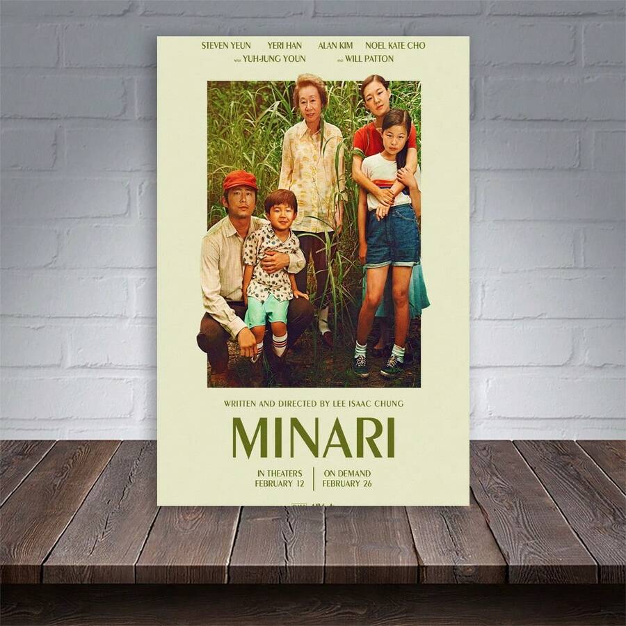 1 Pc Canvas Painting,Minari, Movie Poster, Family Portrait, Wall Decor, Different Sizes,Wood Framed Painting (1) Thickness 2.5 Cm/ 1 Inch-Home Decoration For All Occasions,Ideal New Year, Valentine's Day,Thanksgiving,Easter,Christmas Gift,Room Decoration Aesthetic,Wall Decoration Art,Perfect Gift,Autumn And Winter Wall Decoration,Living Room Decoration, Bedroom Decoration, Kitchen Decoration, Entry Decoration, Bathroom Decoration, Direct Wall Painting, High Quality Wall Painting Poster,Modern Home Decoration Stretched And Framed Ready To Hang1 Pc Canvas Painting,Minari, Movie Poster, Family Portrait, Wall Decor, Different Sizes,Wood Framed Painting (1) Thickness 2.5 Cm/ 1 Inch-Home Decoration For All Occasions,Ideal New Year, Valentine's Day,Thanksgiving,Easter,Christmas Gift,Room Decoration Aesthetic,Wall Decoration Art,Perfect Gift,Autumn And Winter Wall Decoration,Living Room Decoration, Bedroom Decoration, Kitchen Decoration, Entry Decoration, Bathroom Decoration, Direct Wall Paint - Black - View 1