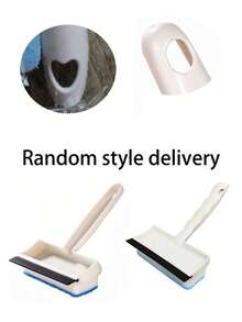 1 gói bàn chải vệ sinh kính, gạch, tường, vòi hoa sen gia dụng hai mặt nhỏ sáng tạo kèm dụng cụ cạo để vệ sinh cửa sổ, gương - Kiểu dáng được giao ngẫu nhiên (Vui lòng xem video) - Màu xanh lam - Xem 10