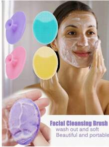 2pcs/1set Reusable Makeup Removal Cleansing Gloves, Soft And Washable, Deep Cleansing Cleansing Brush, Gentle Exfoliating Massage Cleansing Brush, Makeup Removal Skin Care Tools, Suitable For Family Daily, Travel, Business Trip, Office Use, Home Cleaning And Personal Care Products. Mother's Day Gift. Back To School Supplies.