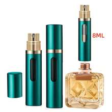 1pc Perfume Travel Refillable Bottle,Bottom-Filling Fragrances Perfumes Atomizer, Mini Cologne Dispenser, Portable Sprayer Pocket Size Perfume Contianer For Cruise Car Trip Purse Gift