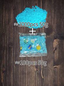 2000/6000 pezzi Ciottoli luminosi al neon alimiantati a energia solare - Pietre luminose da 0,38cm per acquari e vasi da fiori, in resina ABS