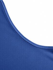 Men's Fitness Outdoor Sleeveless Top, Loose And Breathable Design, Suitable For Running, Gym, Basketball, Cycling, Yoga, Training And Casual Daily Wear, Outdoor Travel, Beach Vacation And Home Leisure, Suitable For Daily And Sports Occasions - Royal Blue - View 10