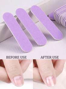 100 Mini Nail File, Double-Sided Nail Polisher, Lovely Female Nail Care Tools, Polishing File, Trimmer, Sandpaper, Polishing File, Nail File, Nail File Board, Nail Sand Block, File, Nail File Party Birthday Gift, Wedding Birthday Decoration