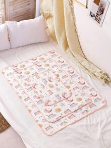 1PC S/M/L Size Sun Pattern Portable Diaper Changing Mat,Waterproof Baby Changing Pad - Multicolor - View 1