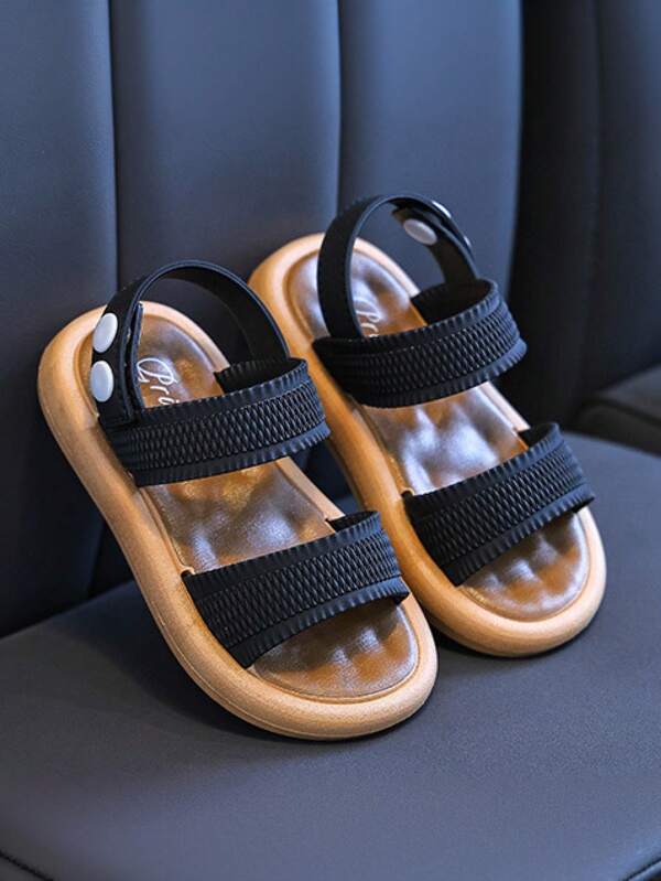1 Pair Kids/Teens Versatile Breathable Soft Sole Anti-Slip Princess Sandals