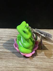 Plush Keychains - Green and Pink - View 2