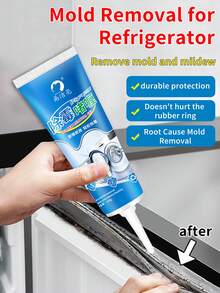 Gel Mold Remover, Washing Machine Cleaner, Suitable For Washing Machine Crevices, Refrigerator Seals, Crevice Cleaner, Best For Home Sink, Kitchen, Shower Room - Multicolor - View 3