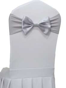 10 件/25 件优质氨纶椅子腰带缎带椅子蝴蝶结带水钻环弹力椅子腰带结适用于招待会、派对、宴会、生日、餐厅、酒店活动婚礼椅子丝带蝴蝶结 - 彩色 - 查看 12