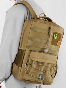 Outdoor Tactical Backpack Sports Travel Hiking Camouflage Daypack Large Capacity Business Laptop Backpack Graduation Camping - Multicolor - View 3
