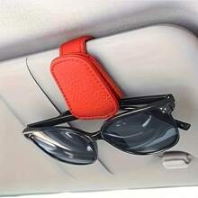 1 pieza Soporte para gafas de sol de carro, clip de visera de sol