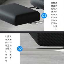 Ergonomic Office Chair, Desk Chair, 360 Degree Rotation, Telecommuting Chair, Ergonomic Office Chair, Office Chair, Swivel Chair, Gaming Chair, Breathable PC Chair, With Footrest