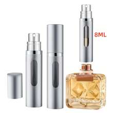 1pc Perfume Travel Refillable Bottle,Bottom-Filling Fragrances Perfumes Atomizer, Mini Cologne Dispenser, Portable Sprayer Pocket Size Perfume Contianer For Cruise Car Trip Purse Gift