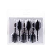 WayArrival WAYARRIVAL Integrated Dart Flights And Shafts - 6 Pack PP Material 2BA Molded Flights With Stems, Durable & Lightweight Design For Enhanced Performance​