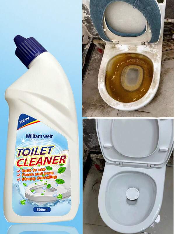 Powerful Toilet Cleaning Agent, Dissolves Stubborn Stains In 10 Minutes, 99% Disinfection Rate, Essential For Slouchy People, Emphasizes Efficient Cleaning + Disinfection, Toilet Cleaning Supplies