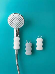 Universal Caterpillar Shower Shelf No Punch Bathroom Suction Cup Bracket Removable Holder Powerful Adsorption Shower Head Holder Adjustable Base Bathroom Installation-Free Shelf Ins Style Bathroom Accessory Gods, No Punch Caterpillar Shower Shelf Back To School Bathroom Accessories