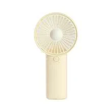 1 pieza Ventilador de mano mini unisex para pareja, alimentado por batería (Batería no incluida), ventilador portátil de enfriamiento de verano, con soporte, diseño minimalista de unicolor, adecuado para uso diario - Multicolor - Ver 11