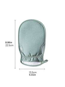 1pc Reusable Face Exfoliating Gloves, Deep Cleansing Exfoliating Gloves, Not Irritating Skin, Multipurpose For Face Exfoliation, Face Scrubbing And Body Cleaning, Exfoliating Scrub Gloves, Face Scrub Or Dry Skin Remover