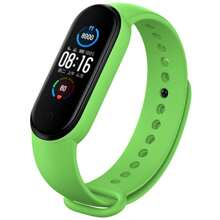 Cinturino per Mi Band 6 5 4 3 7, bracciale sportivo in silicone, cinturino sostituibile morbido per accessori per cinturino Mi Band 7 5 4