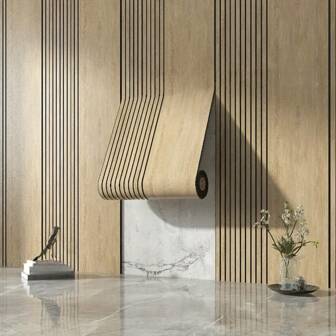 1 Rollo de papel tapiz 3D retro de madera europea de lujo, con superficie de rayas mate 3D, impermeable, de resina de PVC extraíble sin costuras, resistente al agua y al aceite, apto para decorar dormitorios, salas de estar, baños, cocinas y otras paredes, material para renovación de muebles