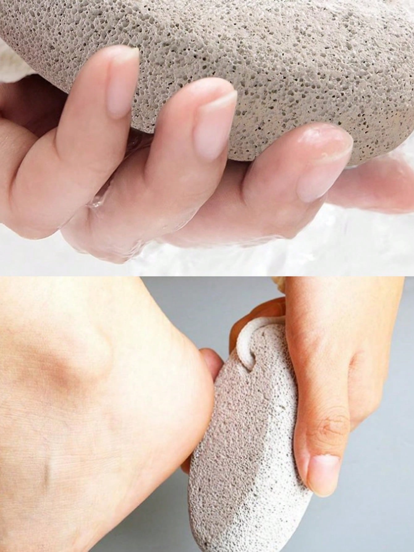 حجر الجالم الطبيعي للعناية بالقدم لإزالة الجلد الم...