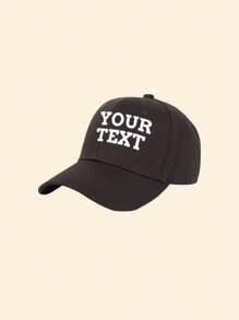 Gorra de béisbol personalizable para niños, con diseño y nombre personalizado, protección solar, deportes, protección UV, gorra de ciclismo de verano, multifuncional, ornamental, letras, elegante, linda, colorida, kawaii, adorable, casual, única, personalizada, regalos para bebés, regalos ideales para él, regalos ideales para ella, familia, amigos, hija, hijo, ella, para el Día del Niño
