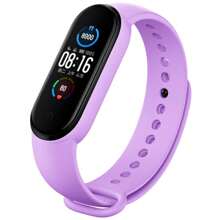 Cinturino per Mi Band 6 5 4 3 7, bracciale sportivo in silicone, cinturino sostituibile morbido per accessori per cinturino Mi Band 7 5 4