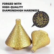 Mũi khoan và vát cạnh hình nón M10/M14 dành cho máy mài góc - Dụng cụ vát cạnh phủ đá rhinestone 38mm/50mm để mở rộng lỗ, tạo hình, cắt tỉa và hoàn thiện cạnh - Phụ kiện dụng cụ chuyên nghiệp cho đá và đá rhinestone với khả năng khoan. - Nhiều màu - Xem 9