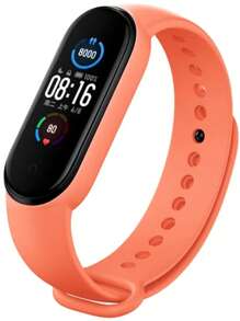 Cinturino per Mi Band 6 5 4 3 7, bracciale sportivo in silicone, cinturino sostituibile morbido per accessori per cinturino Mi Band 7 5 4