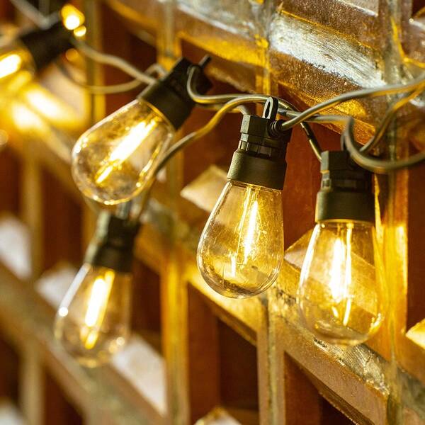 Outdoor Camping Atmosphere String Lights, Waterproof Large Bulb String Lights, Tent Canopy Lighting, Patio & Yard Decoration