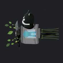 Car Decoration Incense Dispenser Pilot Rotating Propeller Air Outlet Car Ornaments Cartoon Cute Accessories