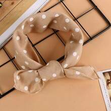 1 bucă eșarfă mică cu imprimeu cu buline brodate personalizat, eșarfă triunghiulară confortabilă la modă, bavetă pentru copii, eșarfe pentru animale de companie, cadou perfect pentru iubitorii de pisici și câini - Bandana cu buline, prosop pentru animale de companie, eșarfă moale drăguță pentru pisici și câini - Multicolor - Vizualizare 8