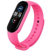 Cinturino per Mi Band 6 5 4 3 7, bracciale sportivo in silicone, cinturino sostituibile morbido per accessori per cinturino Mi Band 7 5 4