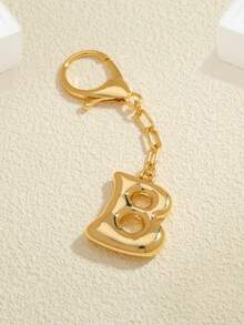 MECYLIFE 1pc Personalized Mini Bubble Letter Keychain, Versatile Accessory For Women Bags Halloween Accessories Teachers Day Christmas Gift Ideas Bag Accessories Lanyards With Id Holder Car Accessories Bag Charms Car Friend Sister - Mini Letters - View 13