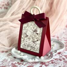 10 Stücke/20 Stücke, Hochzeitsgeschenkbox - perfekt für Hochzeiten, Geburtstage, Feierlichkeiten, Hochzeitsgeschenkbox, Gastgeschenke, Geschenkbox, Hochzeitsdekoration für den Empfang, Partygeschenkbox, Süßwarenkästchen