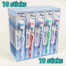 10/20pcs Soft Bristle Toothbrushes - Gentle On Gums, Deep Cleaning, No BPA, Daily Oral Care - Suitable For Sensitive Teeth & Gums - Brighter Smile, Healthier Life Back To School - Multicolor - View 7