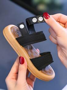 1 Pair Kids/Teens Versatile Breathable Soft Sole Anti-Slip Princess Sandals