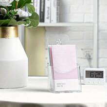 Acrylic Brochure Holder 4 X 7.9 Inch Clear Plastic Pamphlet Display Rack, Suitable For Sellers, Brochures, Tri-Fold, Magazines, Flyers, Booklets, Menus - Multicolor - View 5