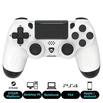 Kabelloser Bluetooth Controller Gamepad Joystick für / Slim / Pro / PC, 6-Achsen-Sensor, Vibration